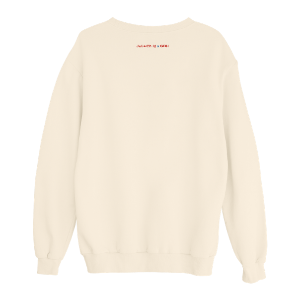 Julia Child x GBH Every Woman Should Have a Blowtorch Crewneck Sweatshirt